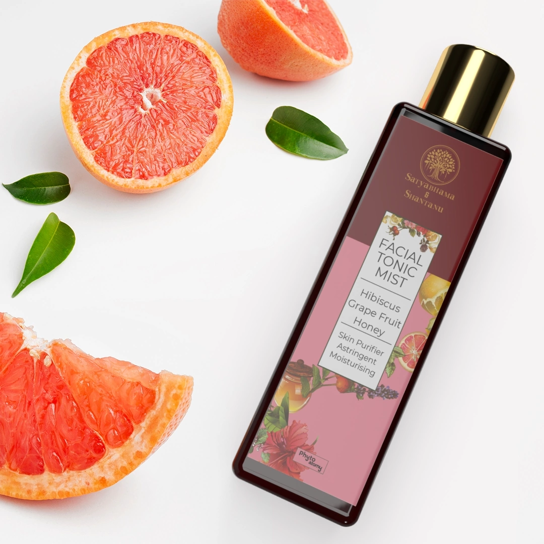 Hibiscus Grapefruit Honey Facial Tonic Mist (200 ml)